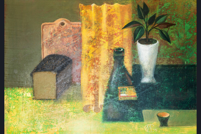 Бумага, акрил, 62х85