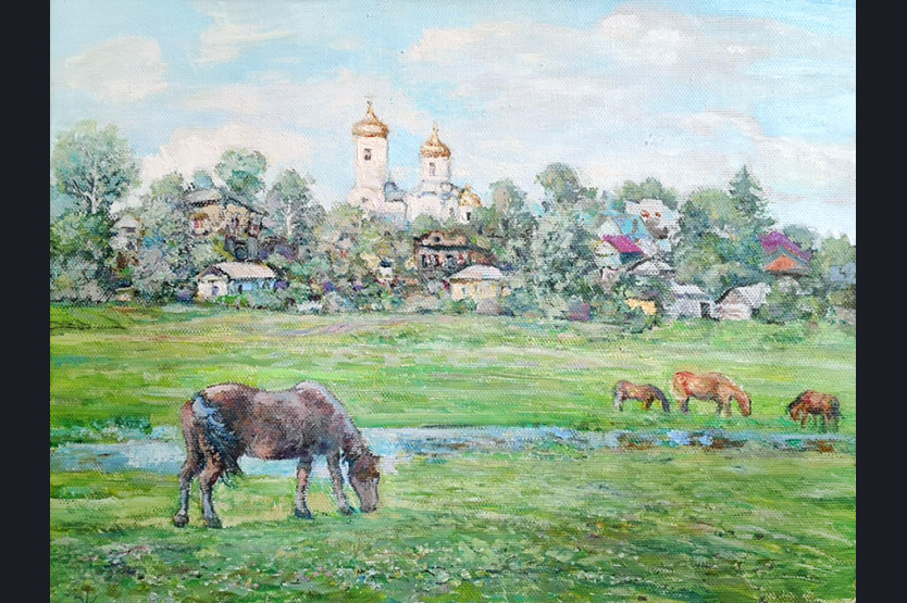 Холст, масло, 50х65