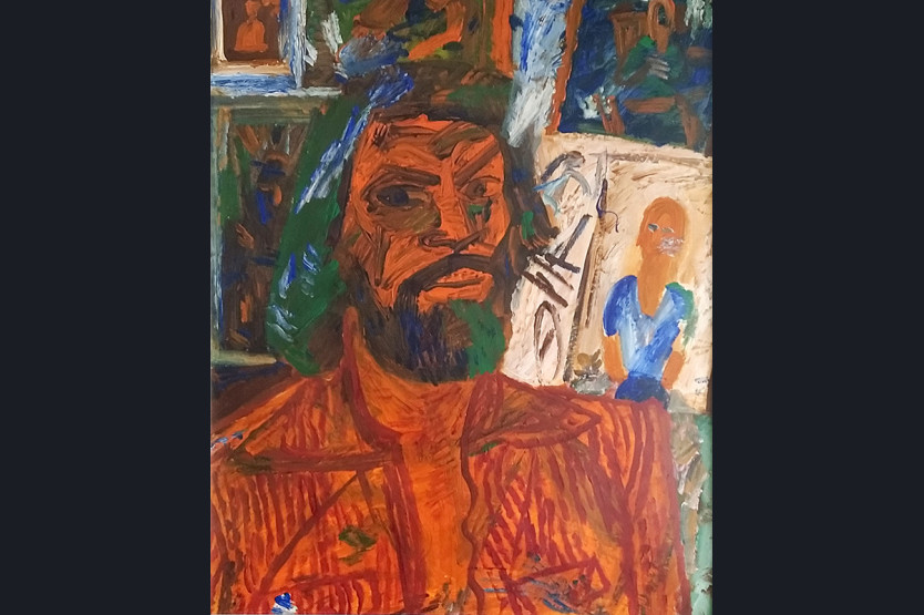 Бумага, темпера, 62х50