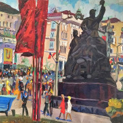 Бумага, темпера, 61х86