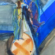 Бумага, акварель, белила, 85,4х60,4